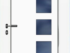 Ulazna vrata / Desna / 1000 x 2100 / Bijela / Prima 2001