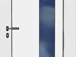 Ulazna vrata / Desna / 1000 x 2000 / Bijela / Prima 3001