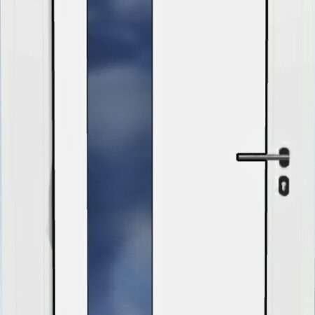 Ulazna vrata / Lijeva / 1000 x 2000 / Bijela / Prima 3001