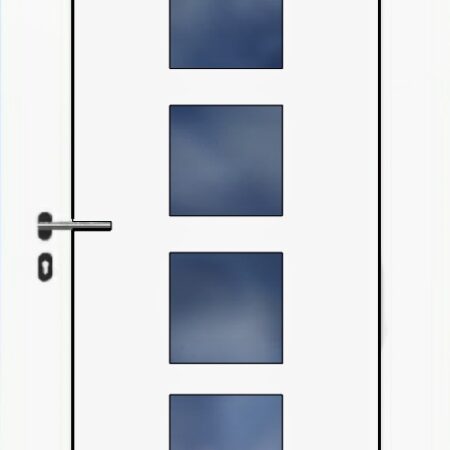 Ulazna vrata / Desna / 1000 x 2000 / Bijela / Prima 5001