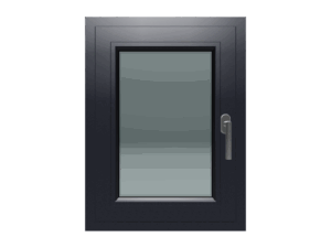 Jednokrilni prozor / Lijevi / 600 x 800 / Antracit / Troslojno staklo