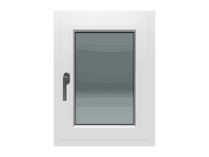 Jednokrilni prozor / Desni / 600 x 800 / Bijela / Troslojno staklo