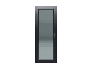 Jednokrilni prozor / Lijevi / 800 x 2000 / Antracit / Troslojno staklo
