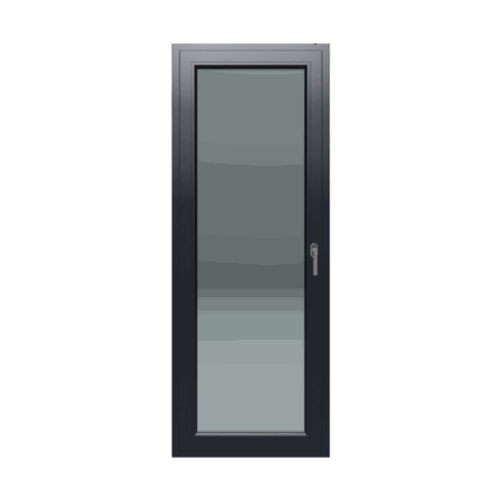 Jednokrilni prozor / Lijevi / 800 x 2000 / Antracit / Troslojno staklo
