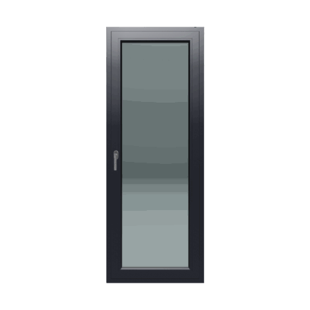 Jednokrilni prozor / Desni / 800 x 2000 / Antracit / Dvoslojno staklo
