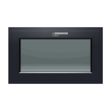 Jednokrilni prozor / Ventus / 1200 x 600 / Antracit / Troslojno staklo