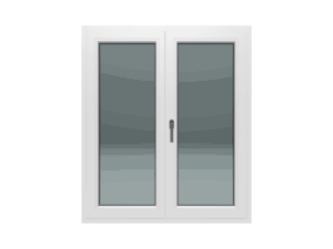 Dvokrilni prozor / Desni / 1200 x 1400 / Bijela / Troslojno staklo