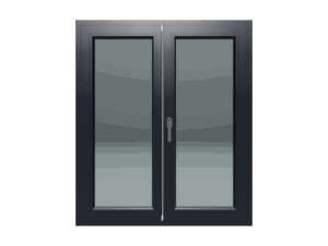 Dvokrilni prozor / Desni / 1200 x 1400 / Antracit / Troslojno staklo