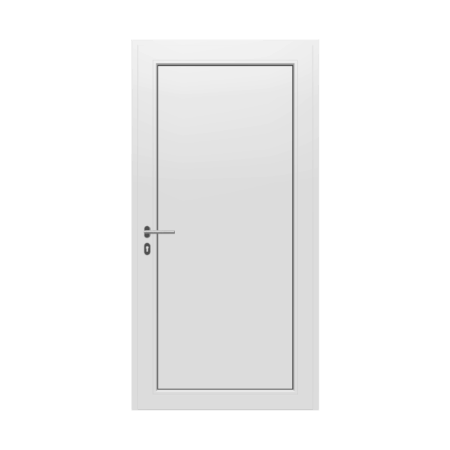 Pomoćna vrata / Desna / 1000 x 2100 / Bijela / Puni panel