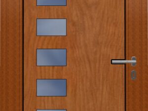 Ulazna vrata / Lijeva / 1000 x 2100 / Zlatni hrast / Prima 4001